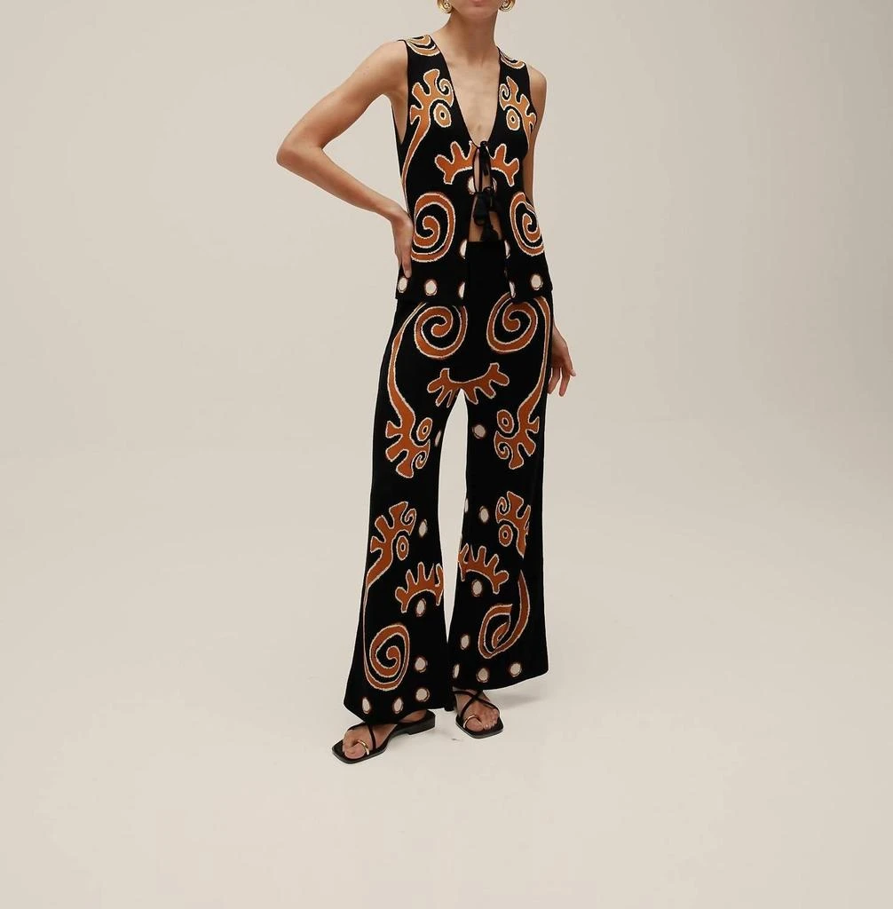 Cala de la Cruz Cala De La Cruz - Ilalo Wide Leg Pants