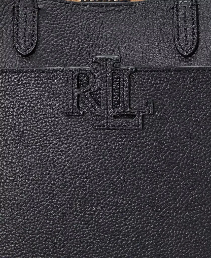 Ralph Lauren Pebbled Leather Small Cameryn Tote Bag 5