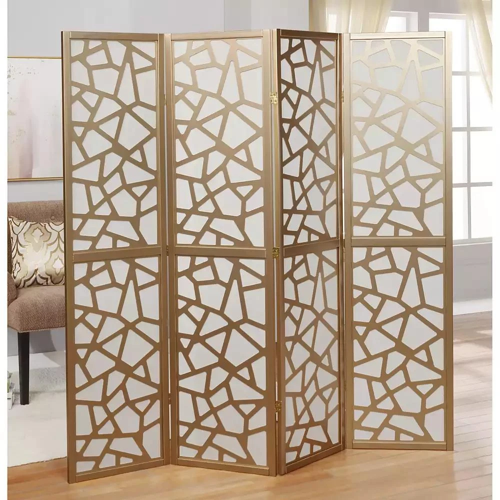 Streamdale Furniture Giyano 4 Panel Screen Room Divider 2