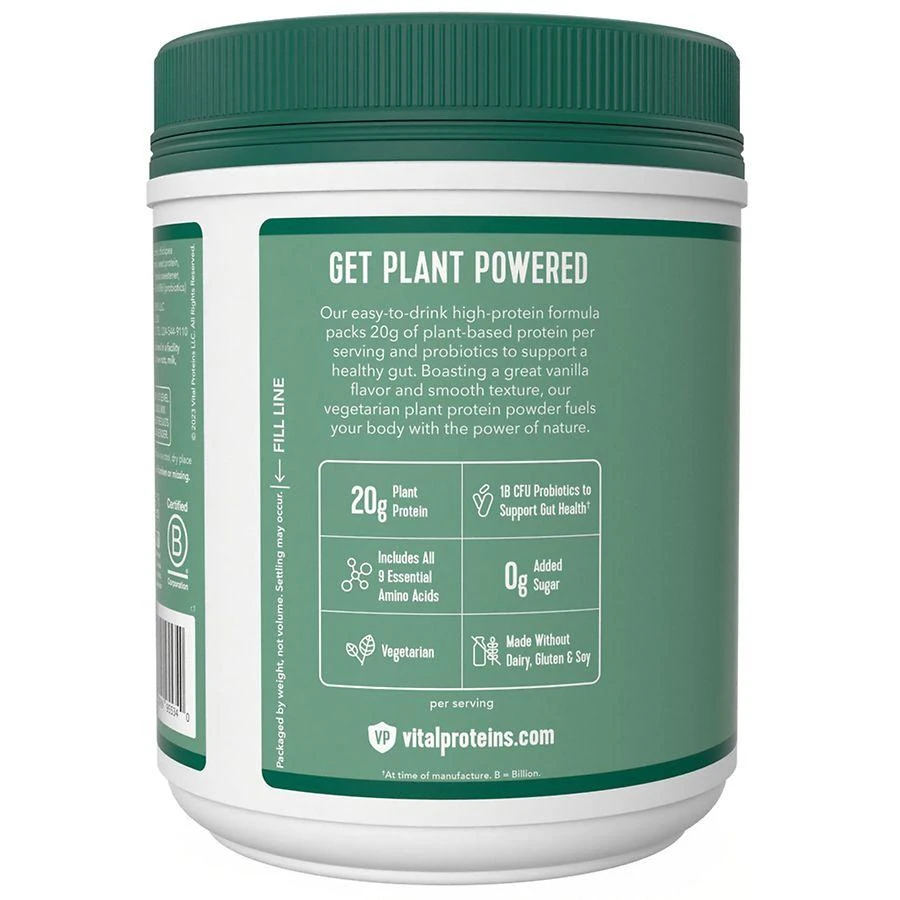 Vital Proteins Plant Protein Powder 2