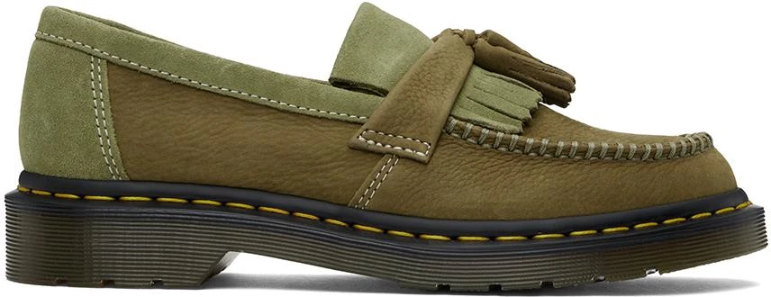 Dr. Martens Green Adrian Tassel Loafers 1