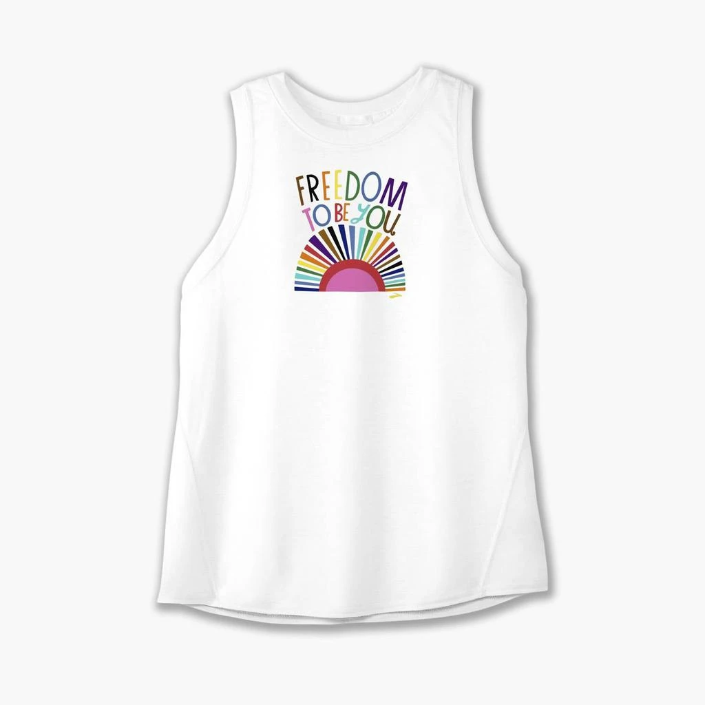 Brooks Brooks - WOMEN'S DISTANCE GRAPHIC TANK TOP 3