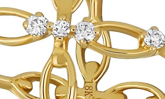 Bony Levy Varda Diamond Crossover Ring