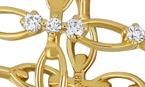 Bony Levy Varda Diamond Crossover Ring 2