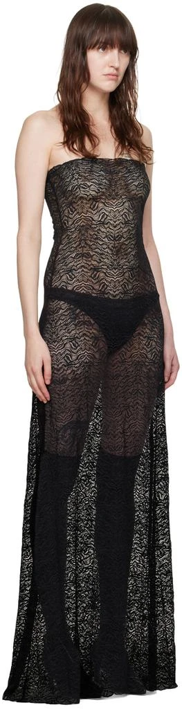 Beaufille SSENSE Exclusive Black Anise Maxi Dress 2
