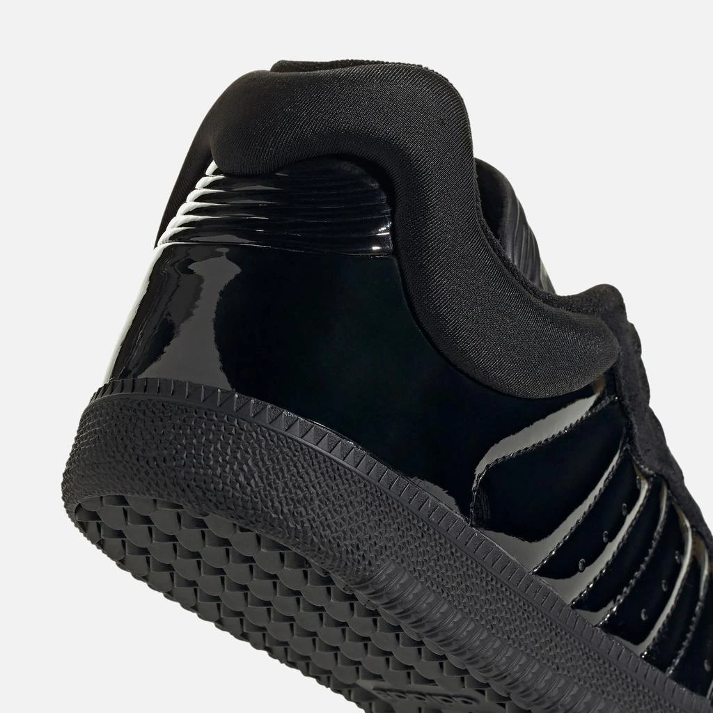 Adidas Samba Patent-Leather and Suede Trainers 5