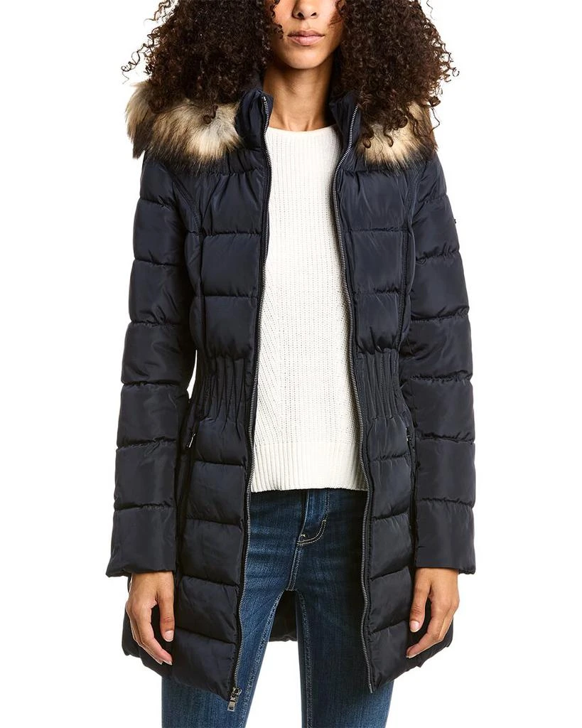 Laundry by Shelli Segal Long Down Jacket 1