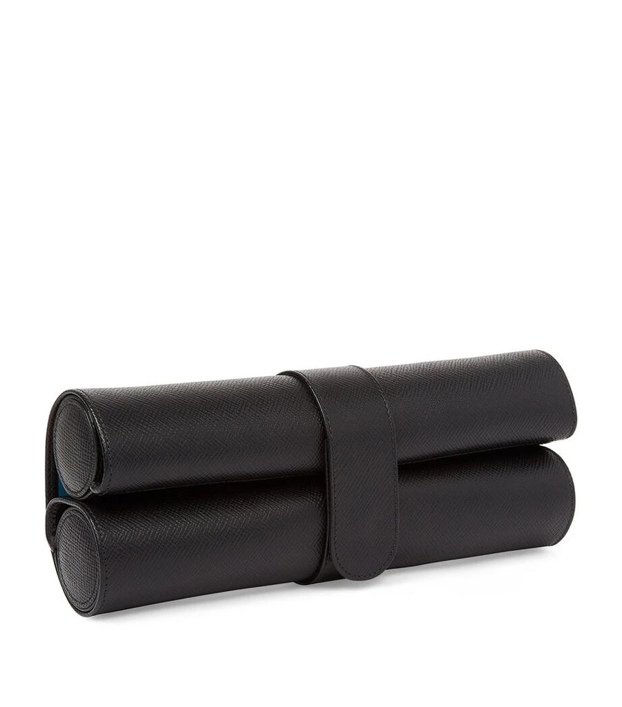 SMYTHSON Leather Roll-Up Chess Set 5