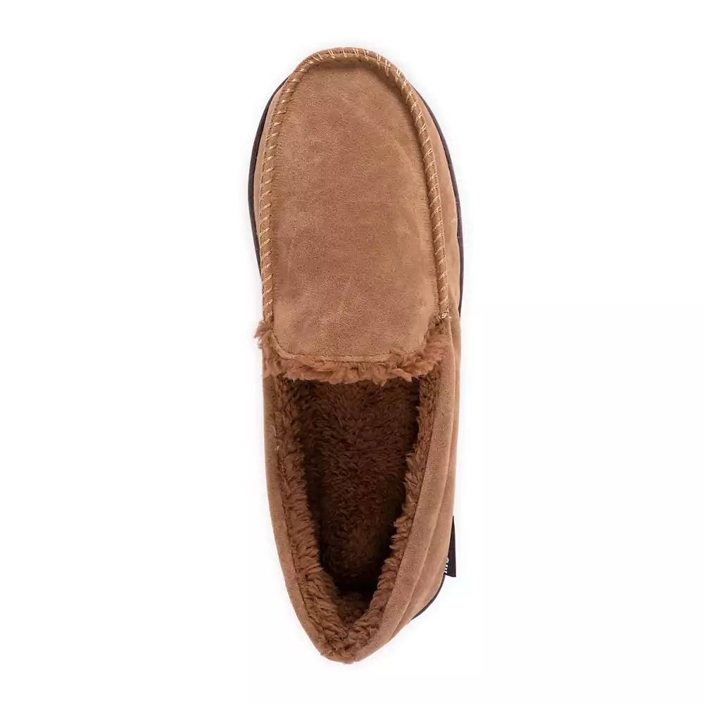 MUK LUKS Men's Faux Suede Moccasin Slippers