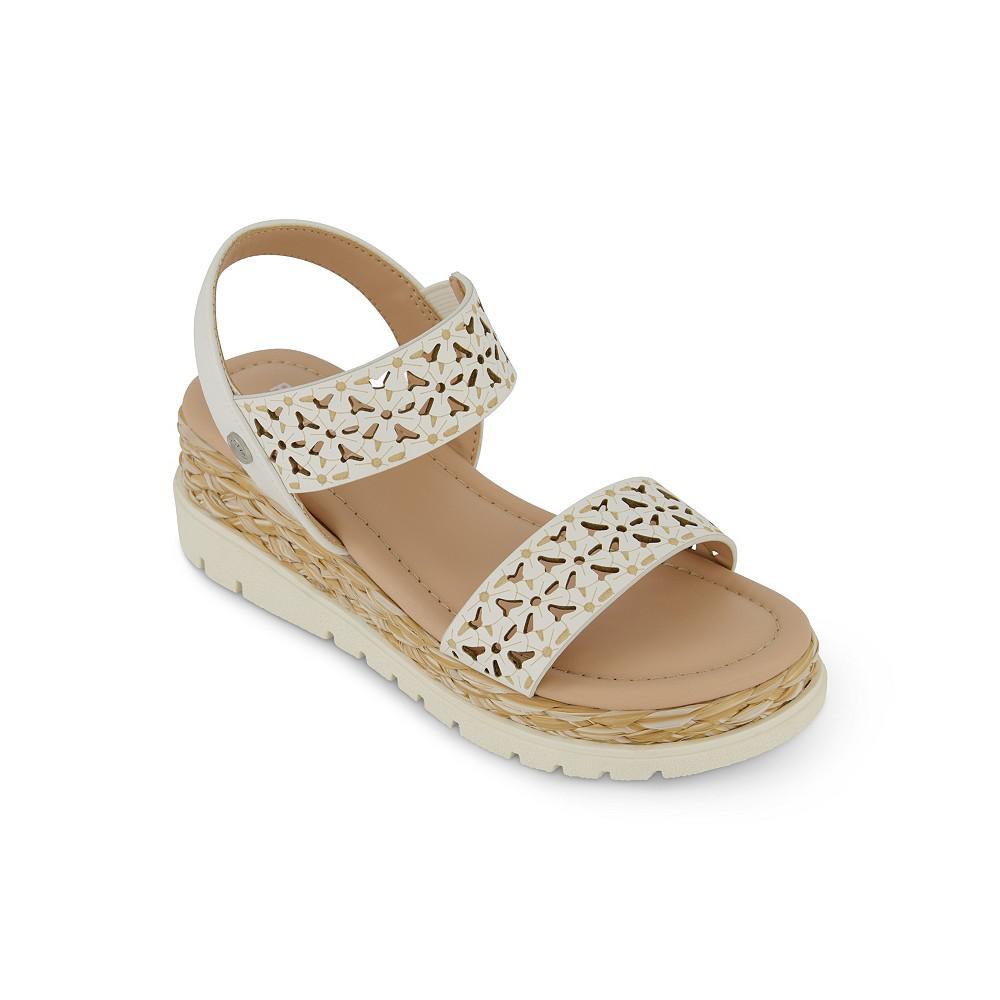 Kenneth Cole New York Little and Big Girls Arlo Lyssum Boho Look Wedge Sandals