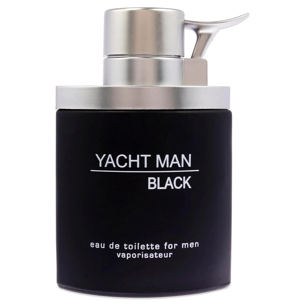 MYRURGIA Yacht Man Black by  for Men - 3.4 oz EDT Spray 2