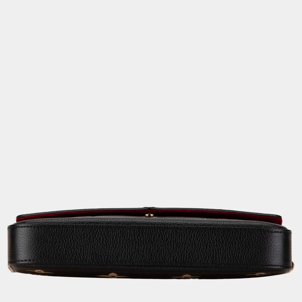 Louis Vuitton Louis Vuitton Black Monogram Empriente Bicolor Leather Pochette Felicie Shoulder Bag 4