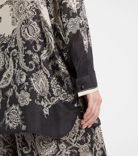 Zimmermann Rhiannon paisley silk shirt 5