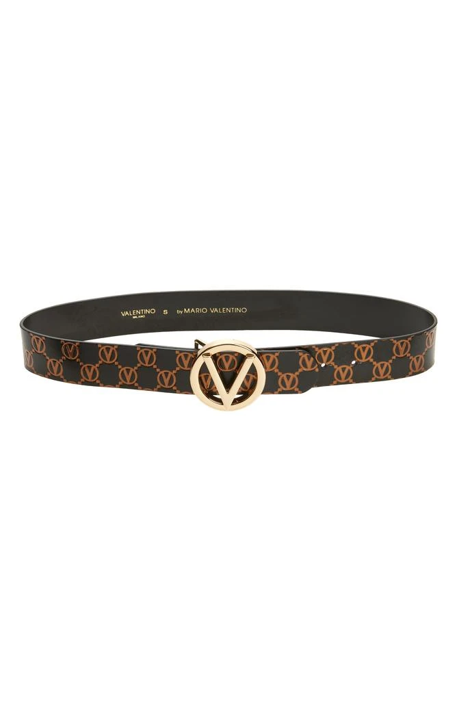 Shop Valentino by Mario Valentino Justine Soave Leather Belt  display picture 3