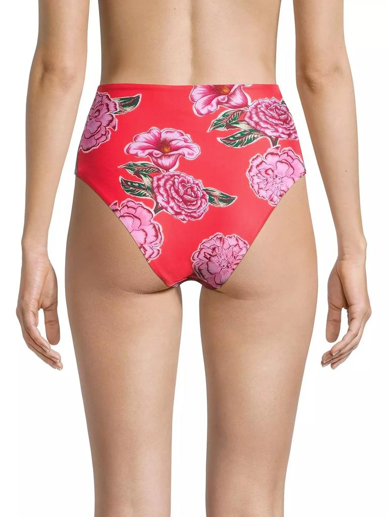 Agua Bendita Fiorever Darcy Floral High-Rise Bikini Bottom 5