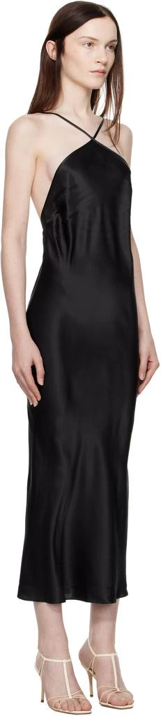 midi chiffon dress Soft Blue Chiffon Short Sleeve Marlow Midi Dress