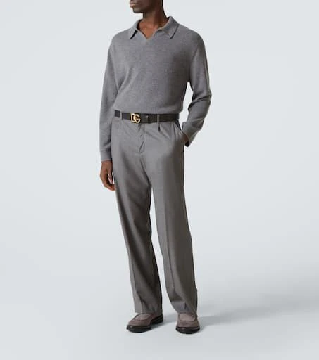 Dolce 
Gabbana Altavilla suede penny loafers 2