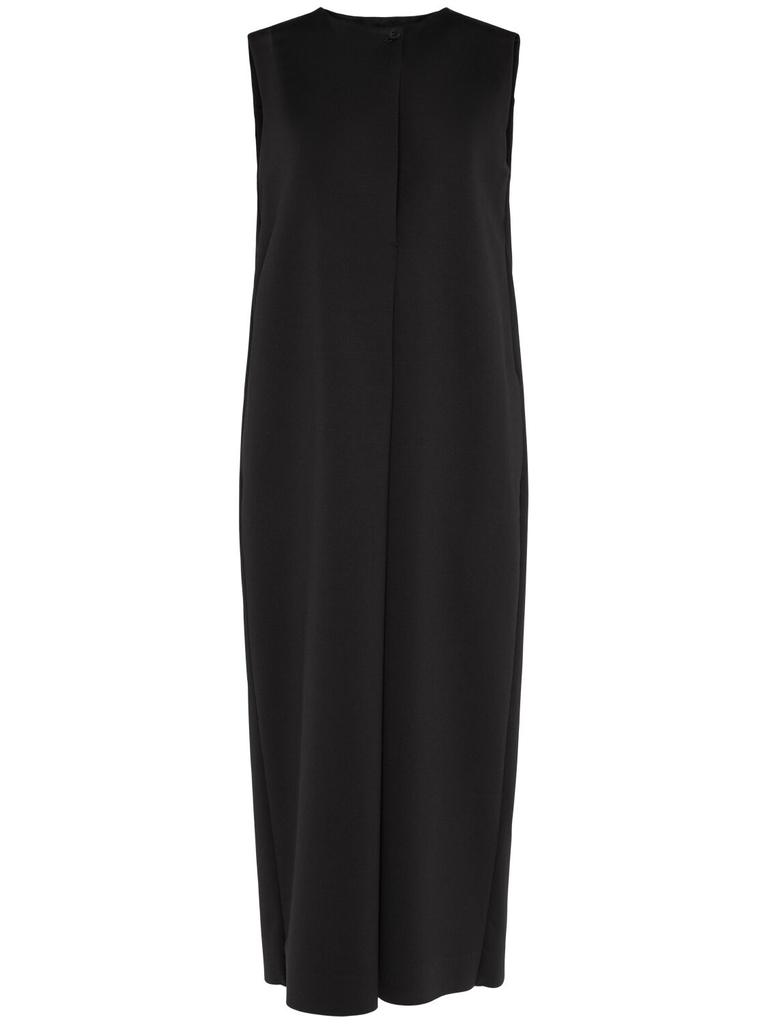【関税&送料込】Sportmax Black Twill Mallo Sheath Dress Sportmax Twill mallo sheath dress | The Fashion Square