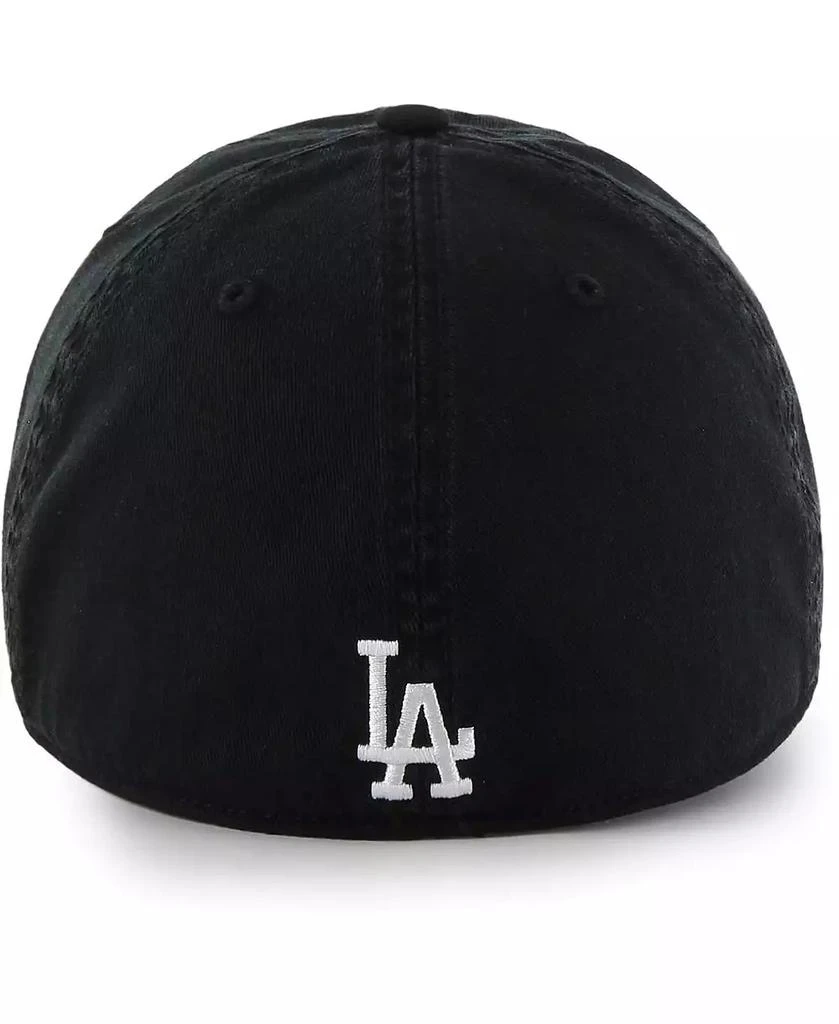 '47 Brand Men's Black Los Angeles Dodgers Crosstown Classic Franchise Fitted Hat 2