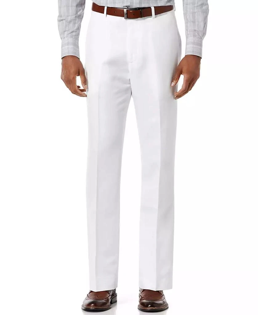 Perry Ellis Men's Linen Blend Solid Twill Pants 1