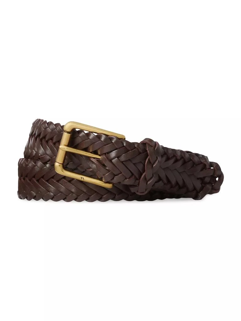 Ralph Lauren Braided Leather Belt 1