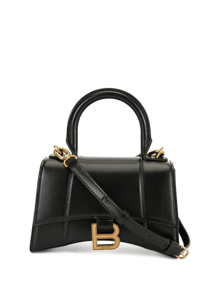 Balenciaga Balenciaga Hourglass Xs Leather Handbag 1