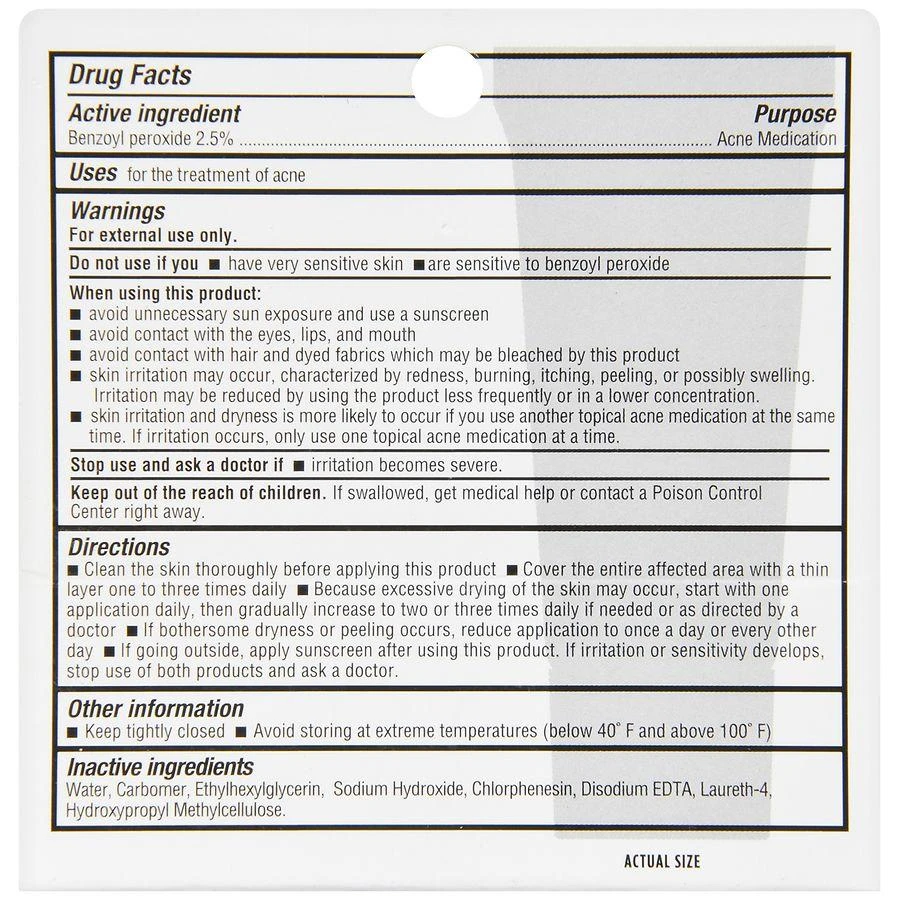 Walgreens Acne Spot Treatment Lotion 3