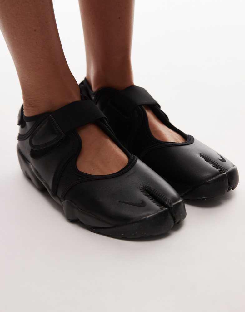 NIKE Nike Air Rift Leather trainers in black - Sneakers - Free
