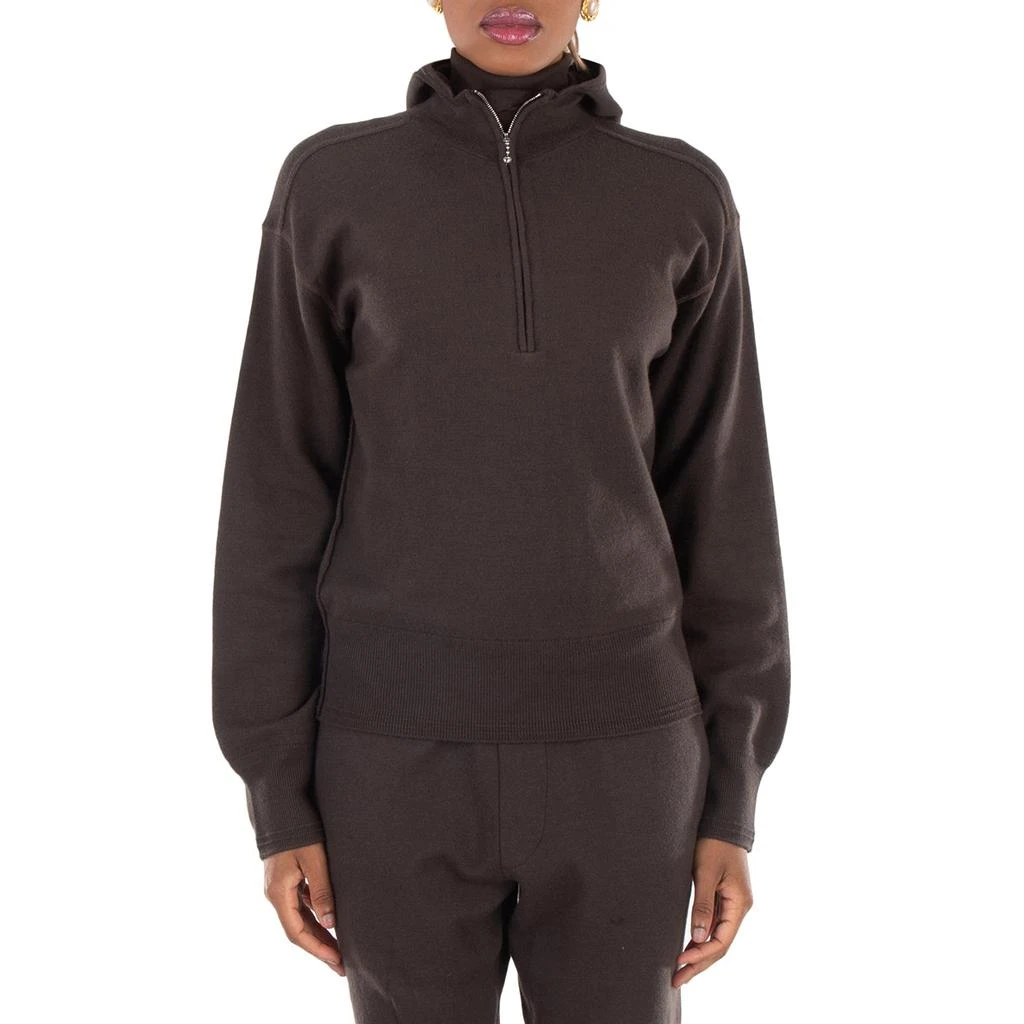 Burberry Long Sleeve Short Zip Hoodie 1