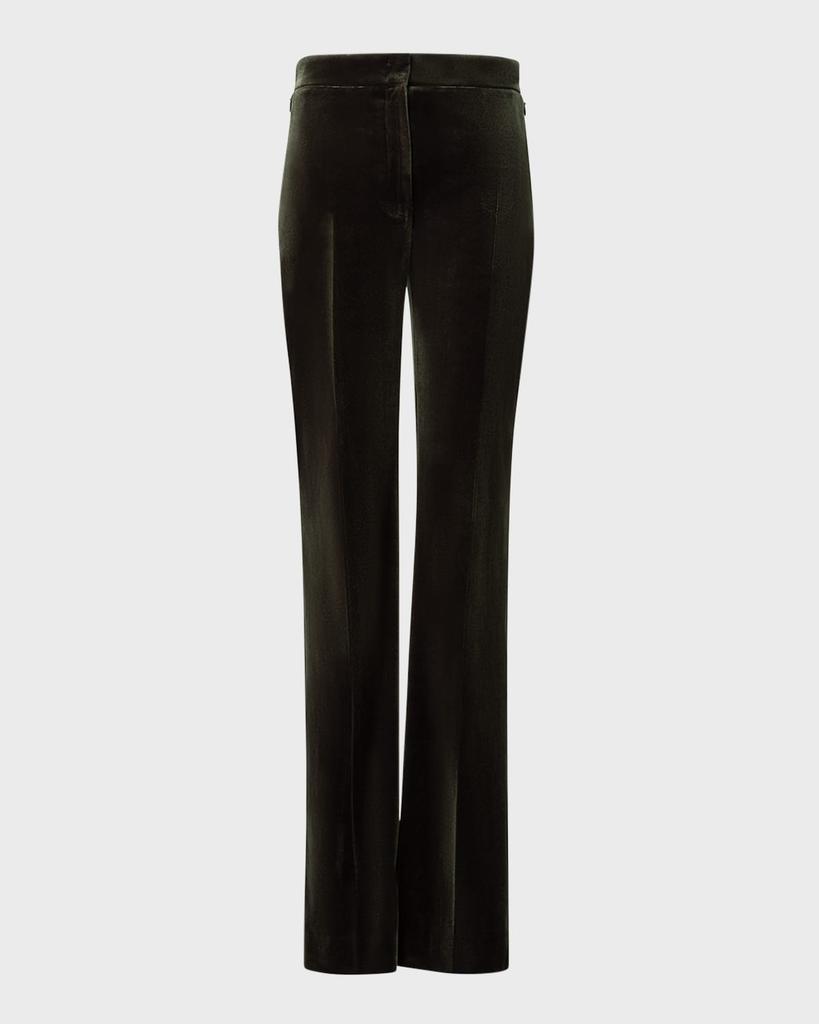 Akris Carl Stretch Velvet Pants