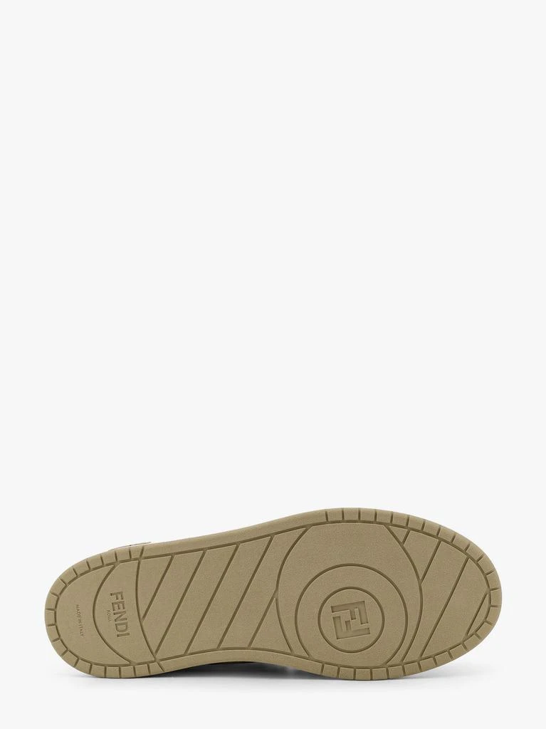 Fendi Leather sneakers with ff lateral logo 4
