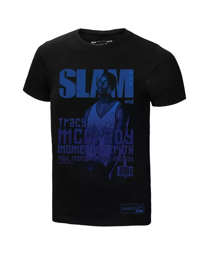 Mitchell & Ness Men's Tracy McGrady Black Orlando Magic SLAM Gradient T-Shirt 2