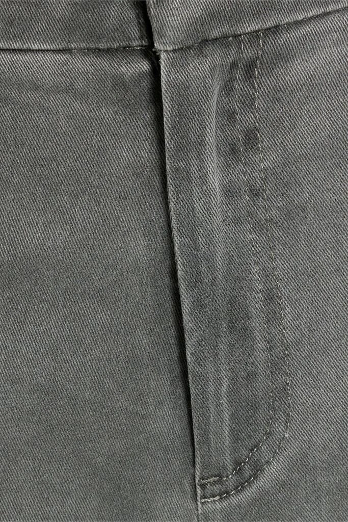 ATM Anthony Thomas Melillo Cropped cotton-blend twill wide-leg pants 4
