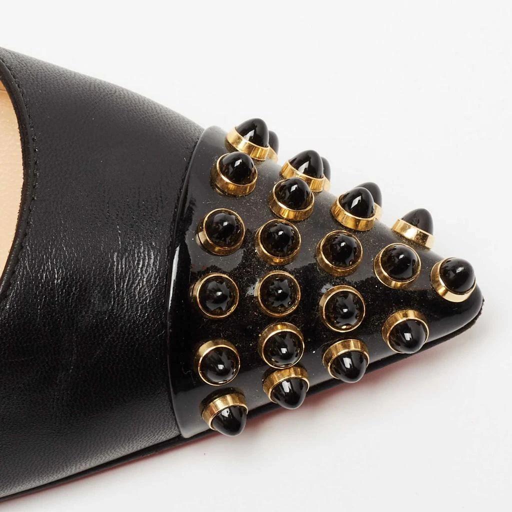 Christian Louboutin Christian Louboutin Black Leather Cabo Pumps Size 37.5 7