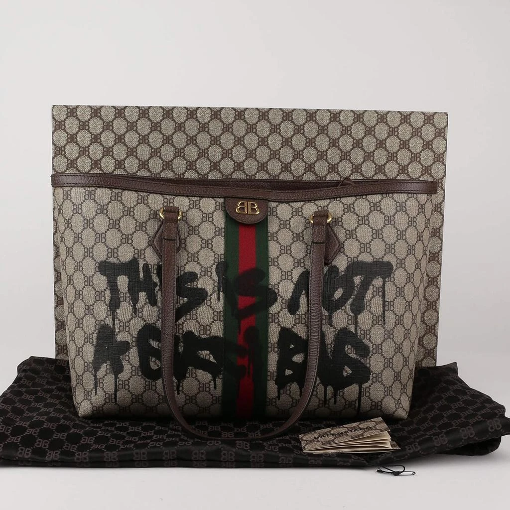Balenciaga Balenciaga Medium GG Canvas Tote 8