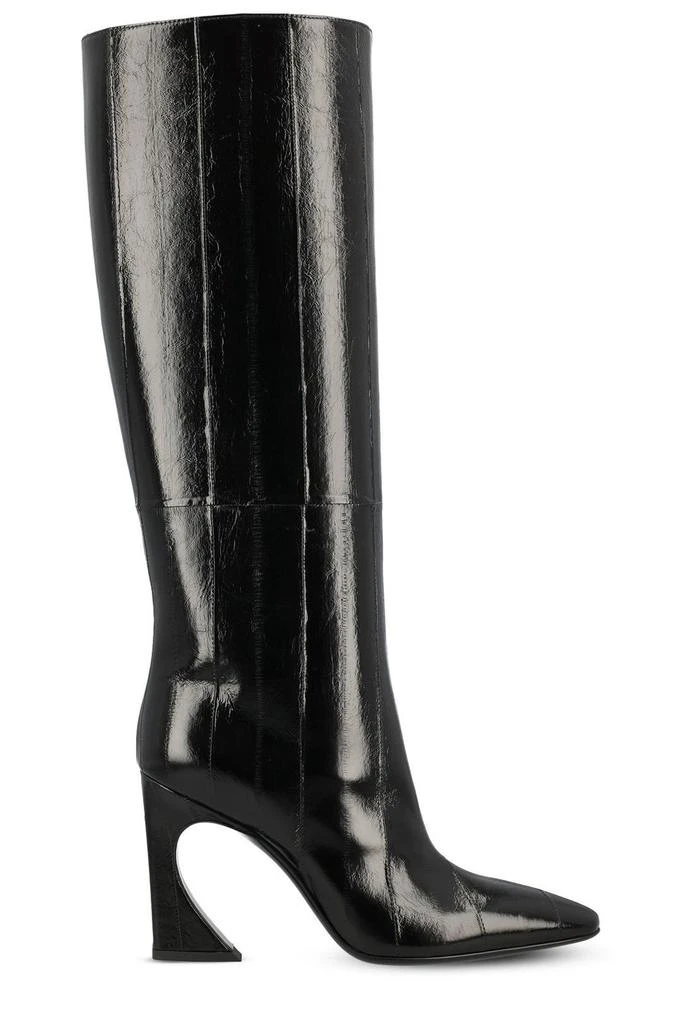 Fendi Fendi Arco Pointed-Toe Tubular Boots 1