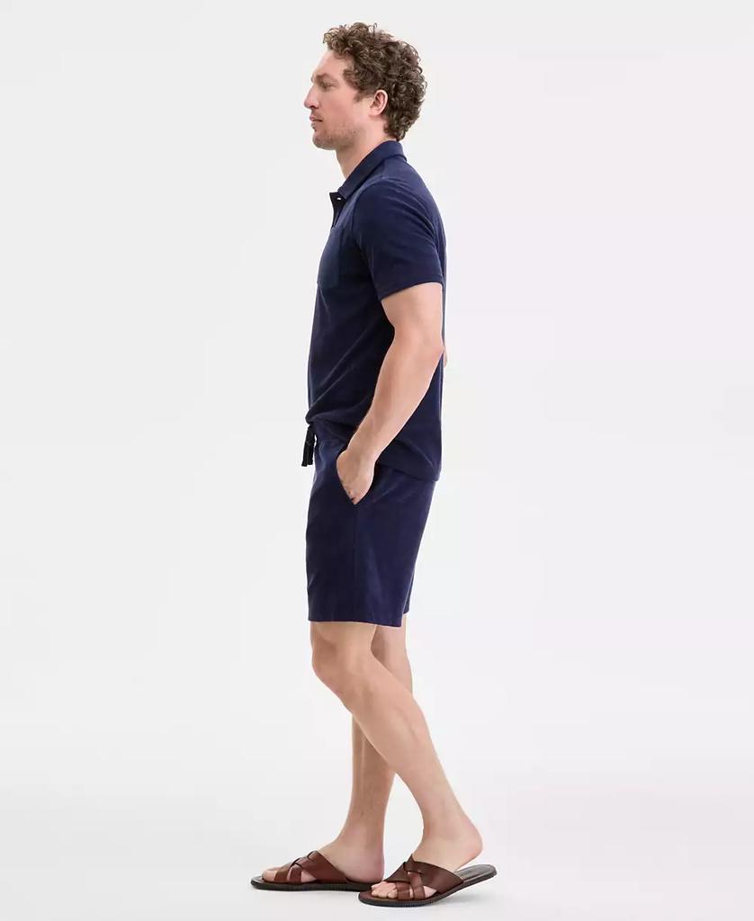 Club Room Men's Solid Terry Cloth Shorts, Exclusively at Macy's