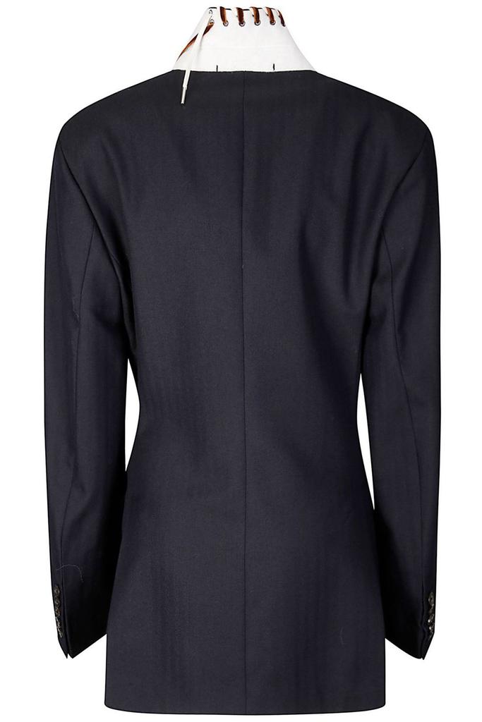 Shop Dries Van Noten Tie-Fastened Tailored Blazer on Sale at