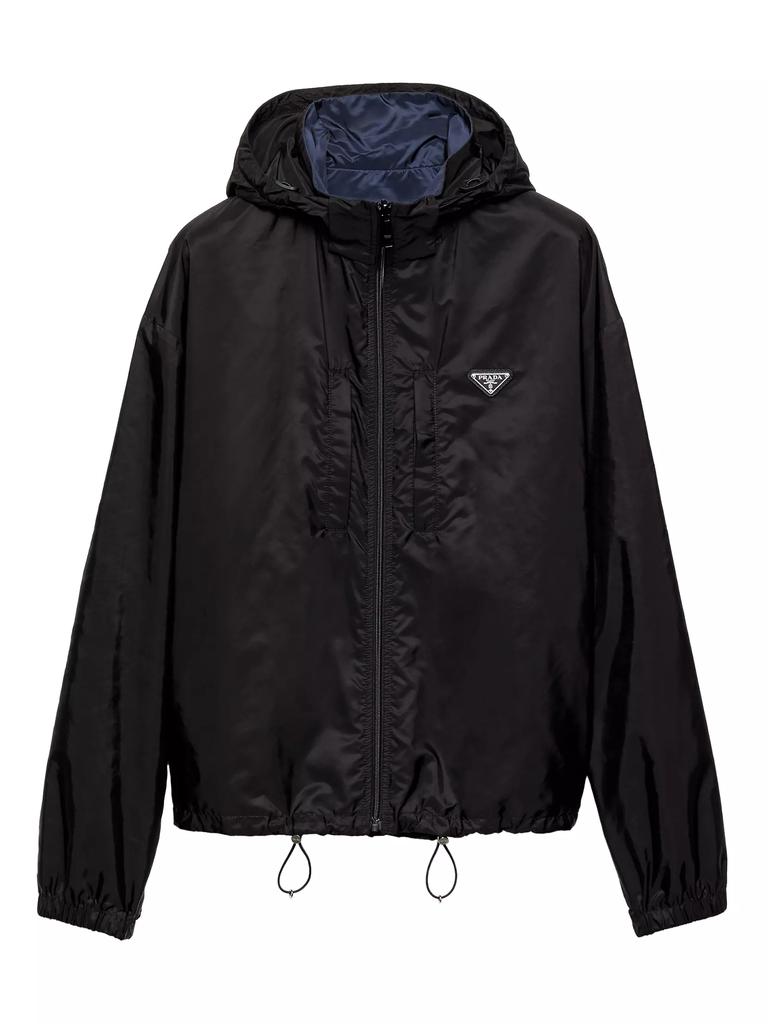 Prada Wool Blouson Jacket BLACK X-Small - Jackets - Free