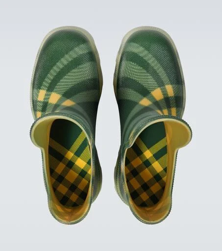 Burberry Burberry Check rain boots 4