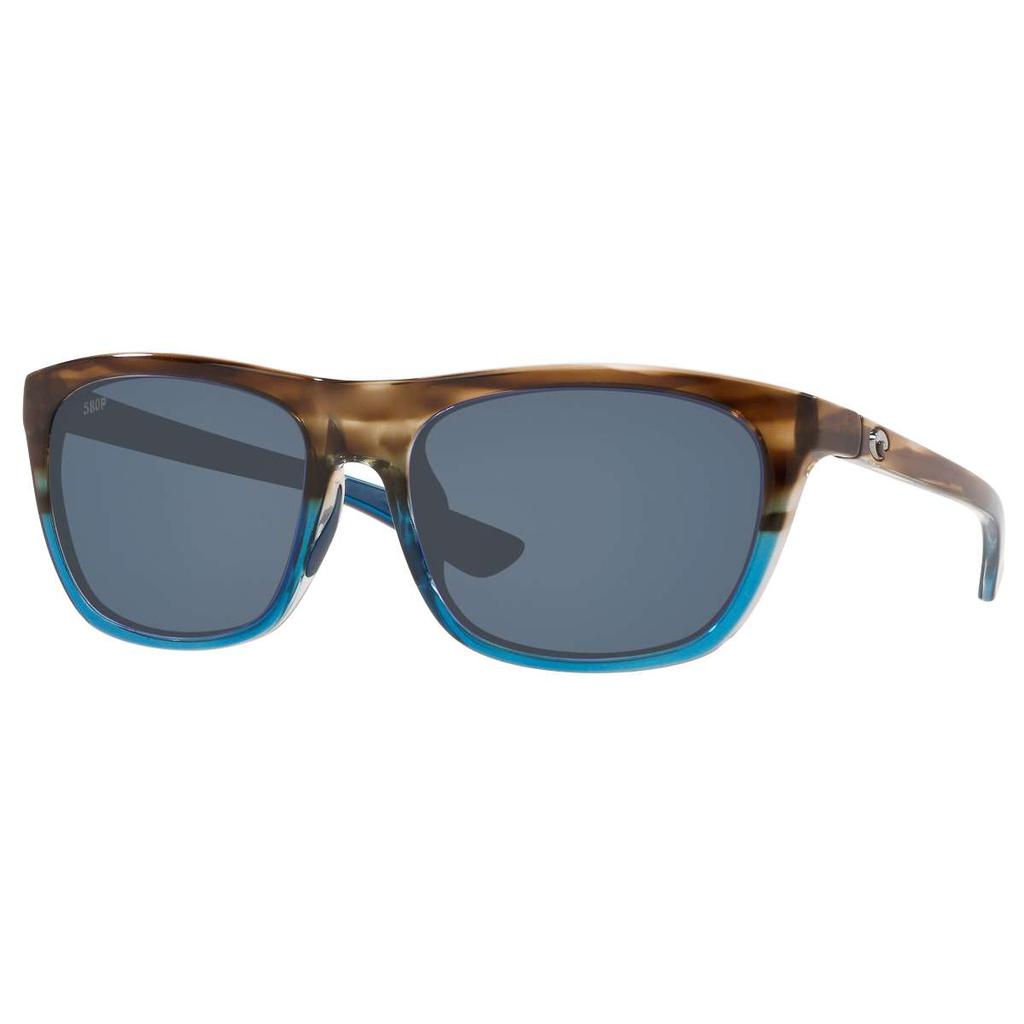 Costa Del Mar Costa del Mar Men's Brown Square Sunglasses