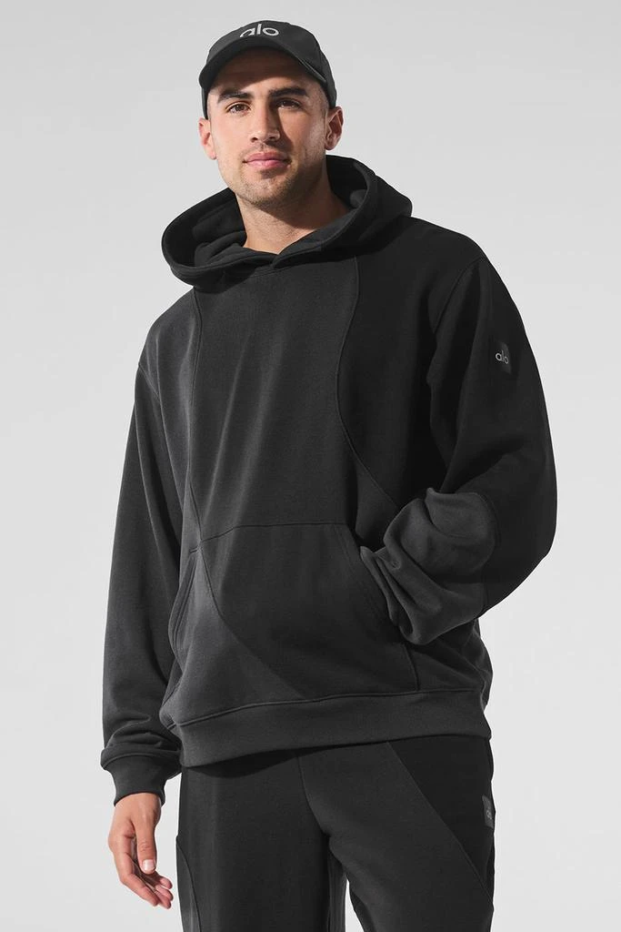 Alo Make Waves Hoodie - Vintage Black Tonal 1