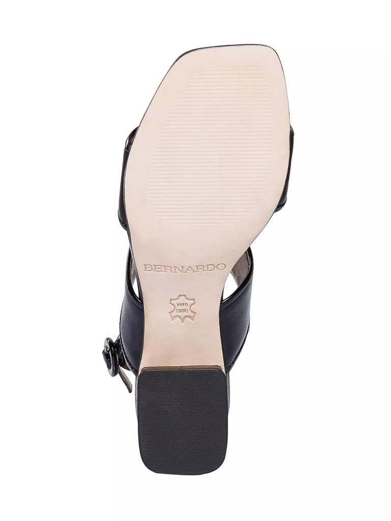 Bernardo Jasper Leather Slingback Sandals 7