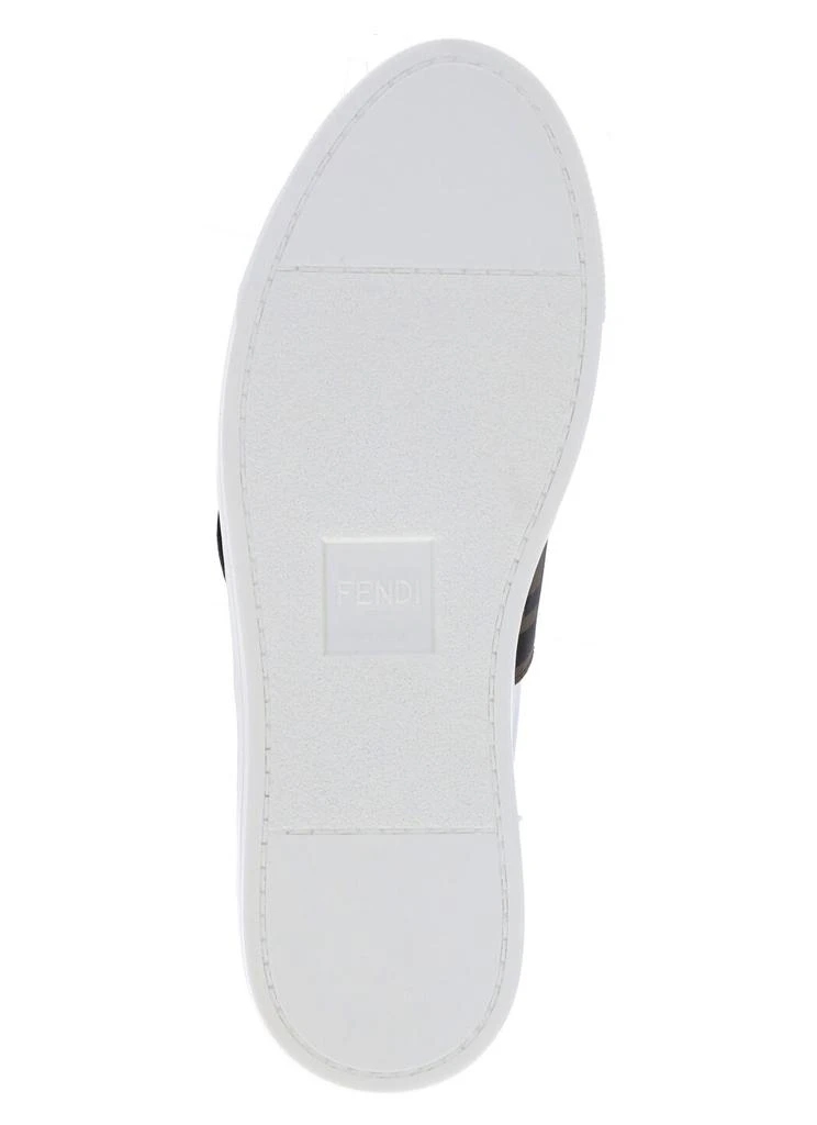 Fendi Fendi Kids Monogram Strap Sneakers 6
