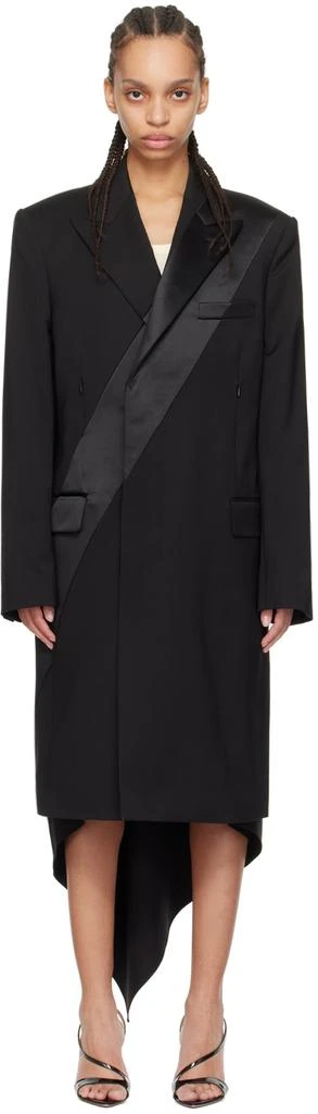 Helmut Lang Black Tuxedo Coat 1
