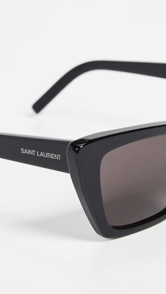 Yves Saint Laurent Narrow Cat Eye Sunglasses 5