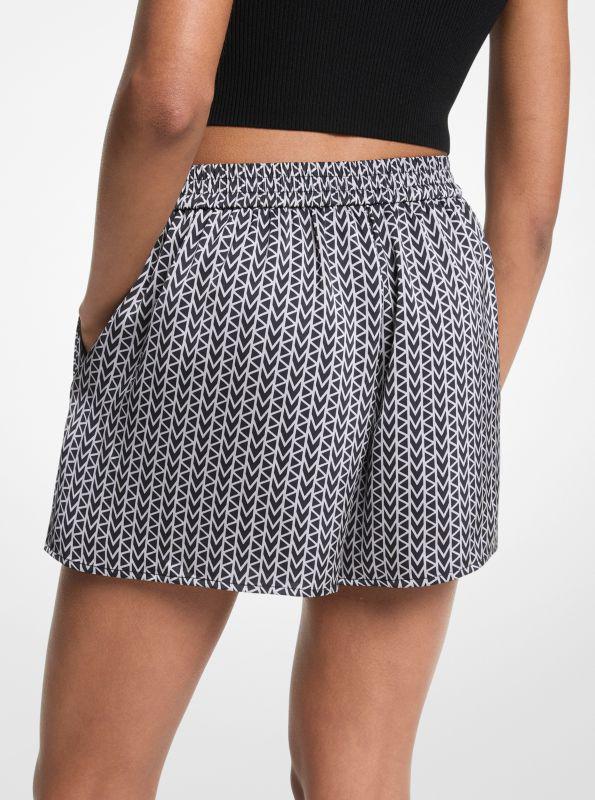undefined MK2000 Logo Satin Shorts