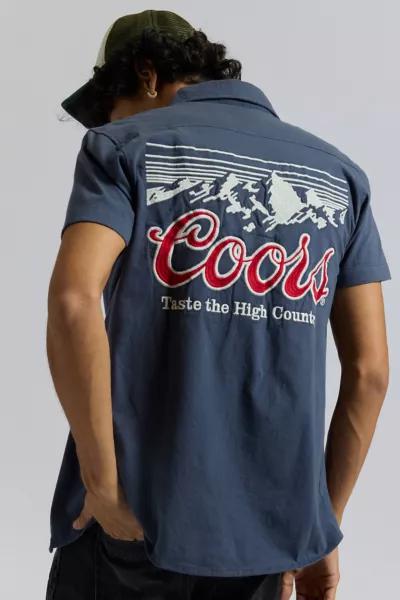 American Needle American Needle Coors Embroidered Short Sleeve Button-Down Shirt