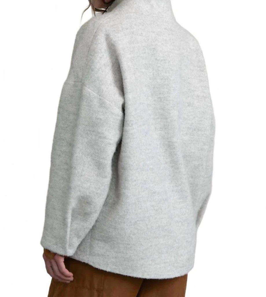 HUMANOID Talus Sweater Jacket In Marble 2