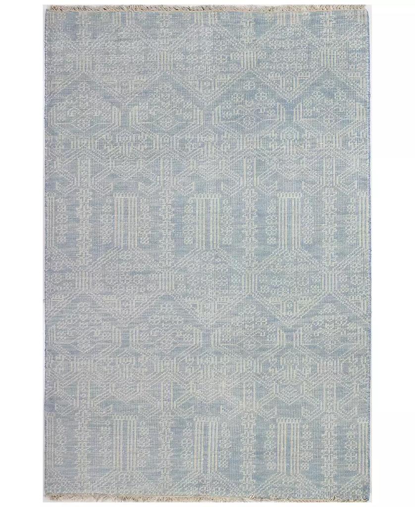 Bashian Rugs Carah CRH-108 Light Blue 2'6" x 8' Runner Area Rug